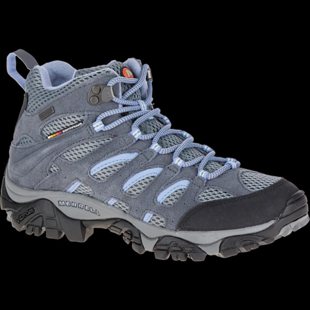 Merrell Moab grey/periwinkle hiking boots