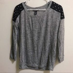 Forever 21 Studded Sweater