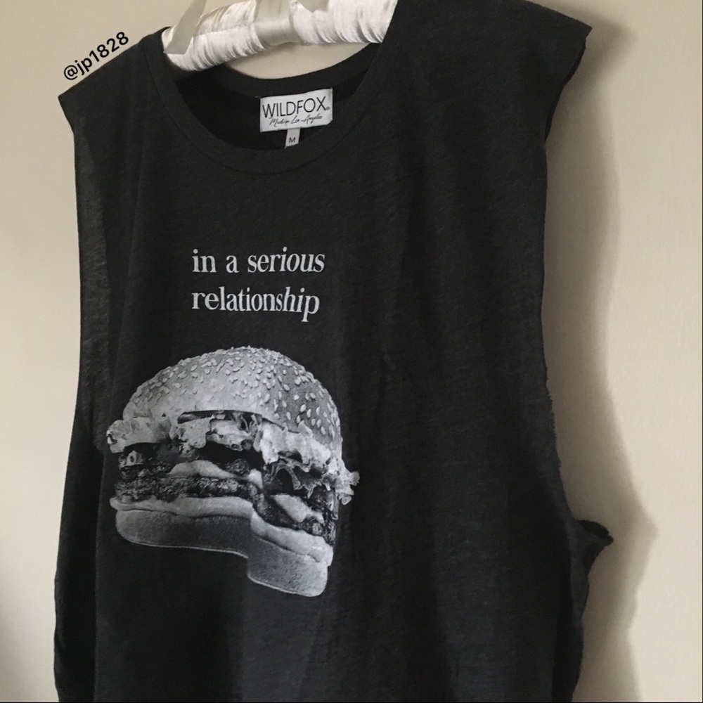 5🌟Rated Wildfox Relationship Tank❤️🍔 - Picture 6 of 7