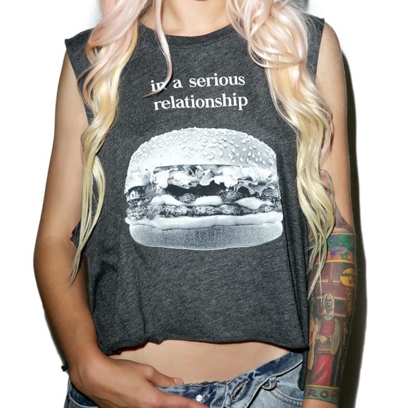 5🌟Rated Wildfox Relationship Tank❤️🍔 - Picture 2 of 7