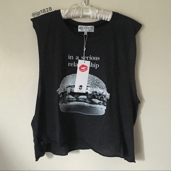 5🌟Rated Wildfox Relationship Tank❤️🍔 - Picture 4 of 7