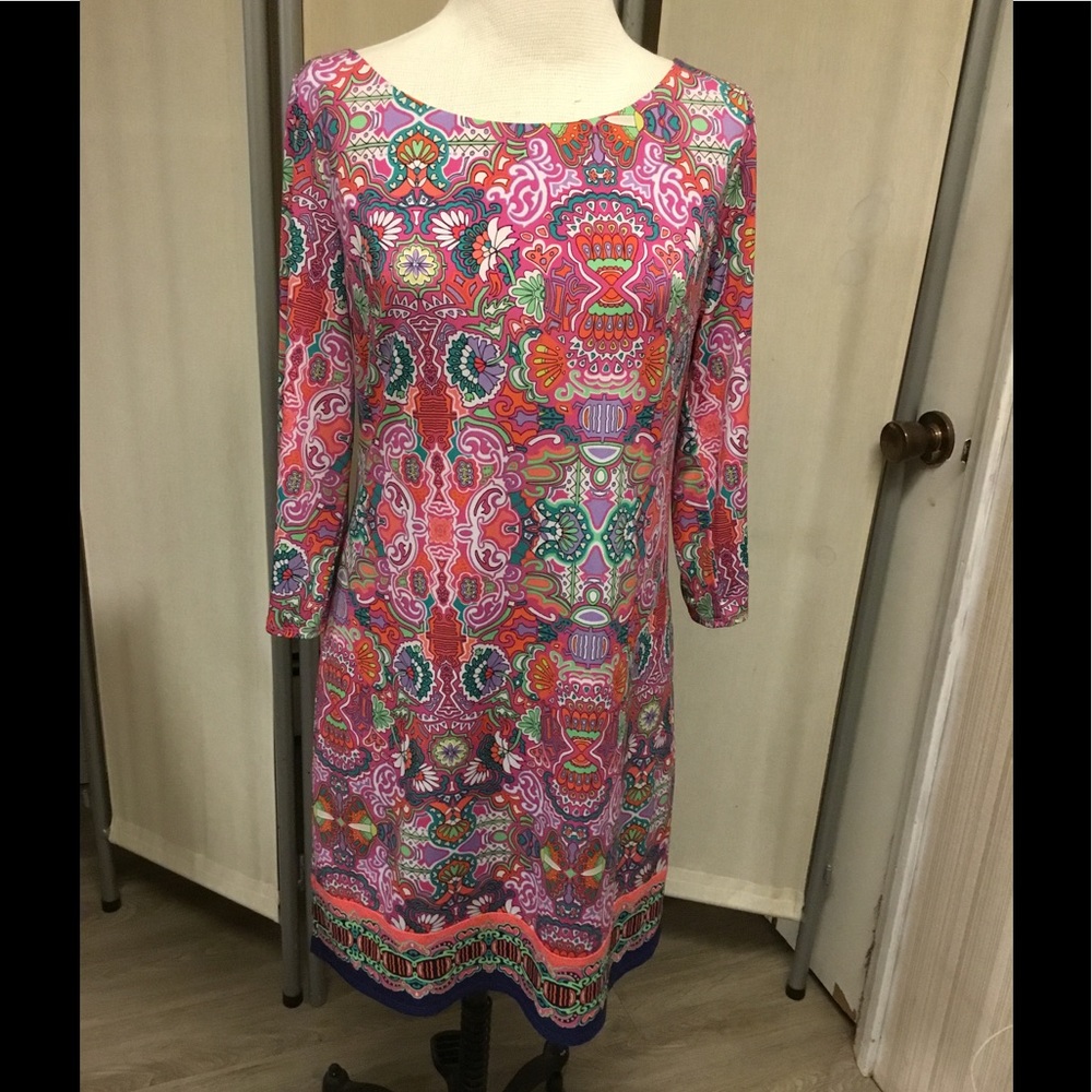 Country Club Print Dress