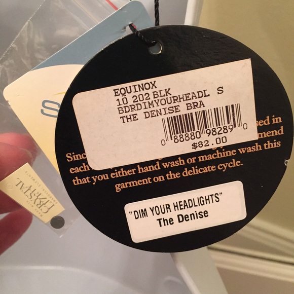 Bodyrock "DENISE" SPORTS BRA W/SWAROVSKI CRYSTALS! - Picture 3 of 8