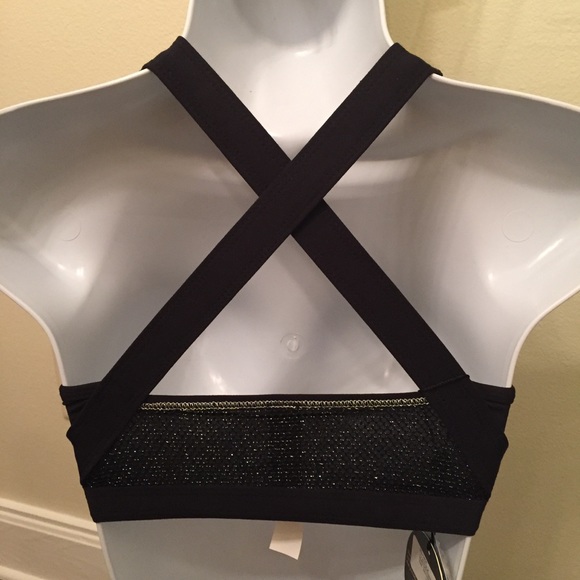 Bodyrock "DENISE" SPORTS BRA W/SWAROVSKI CRYSTALS! - Picture 4 of 8