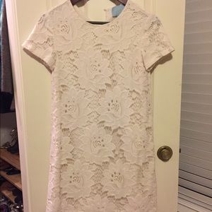 CeCe off white lace dress
