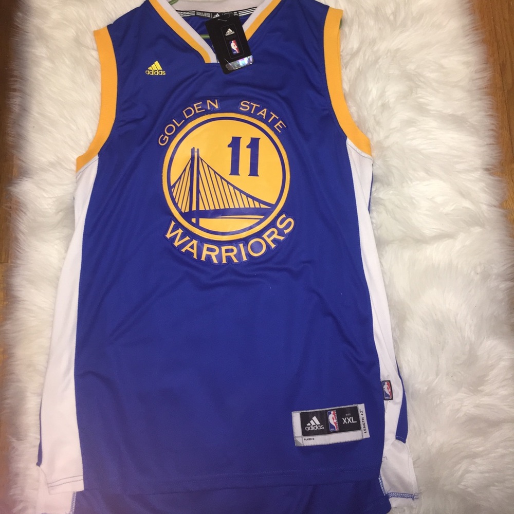 warriors jersey. THOMPSON 11
