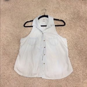 American Eagle/Blue jean vest