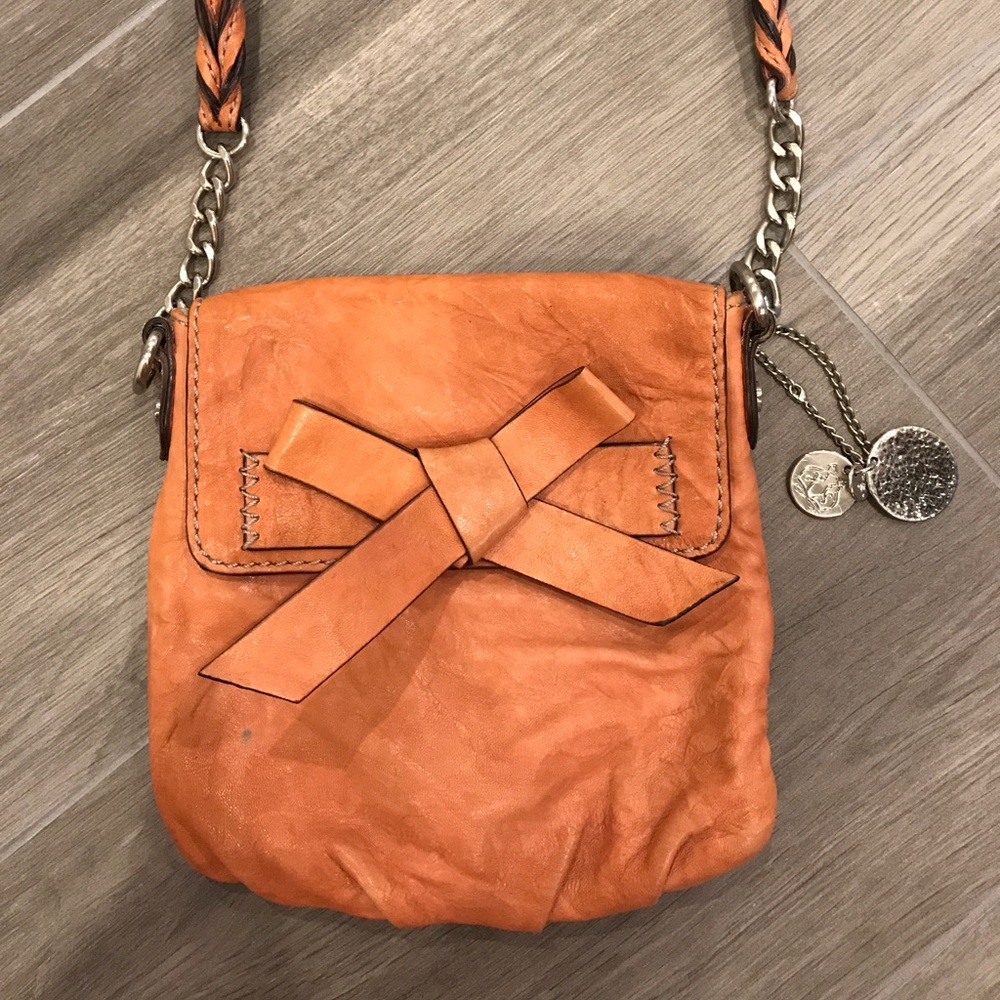 Rebecca Taylor Bow Leather Shoulder Bag