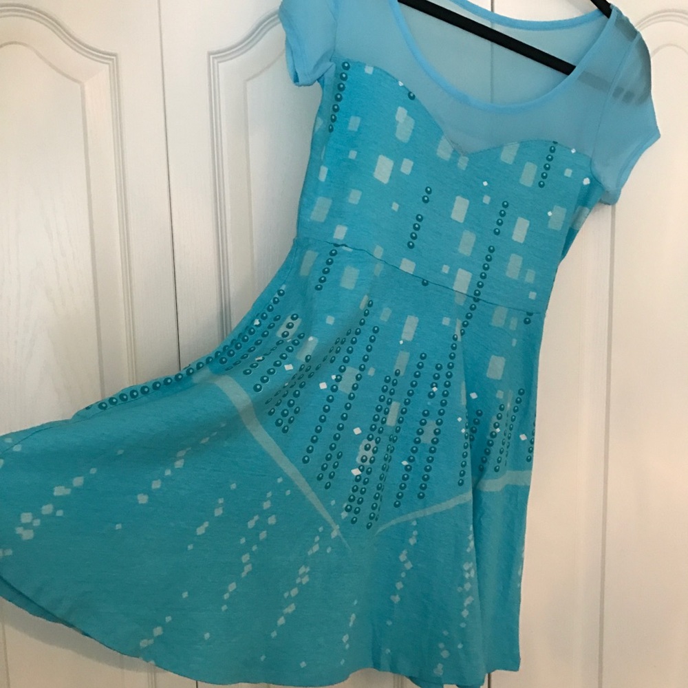 Elsa Disney Frozen skater dress Costume Halloween