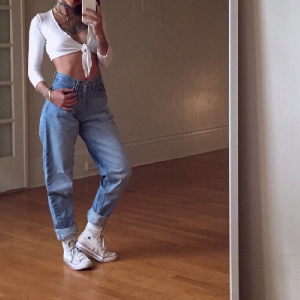 Vintage 90s DR MARTEN High-Waisted Mom Jeans