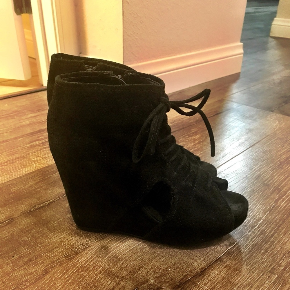 Jeffrey Campbell Suede Wedge