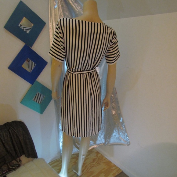 Anne Taylor Opposite Sides Stripped Dress - Picture 5 of 5