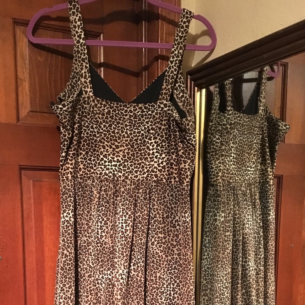 Leopard Maxi Dress - Picture 3 of 5