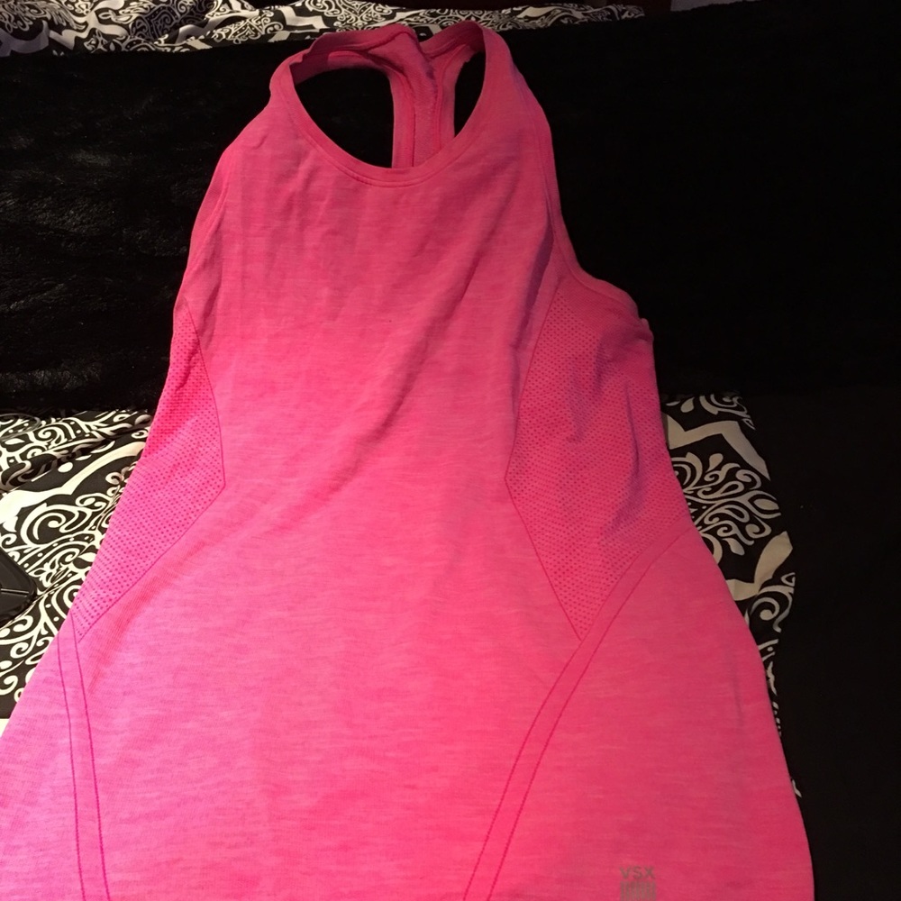 Victoria secret sport  hot pink razorback tank