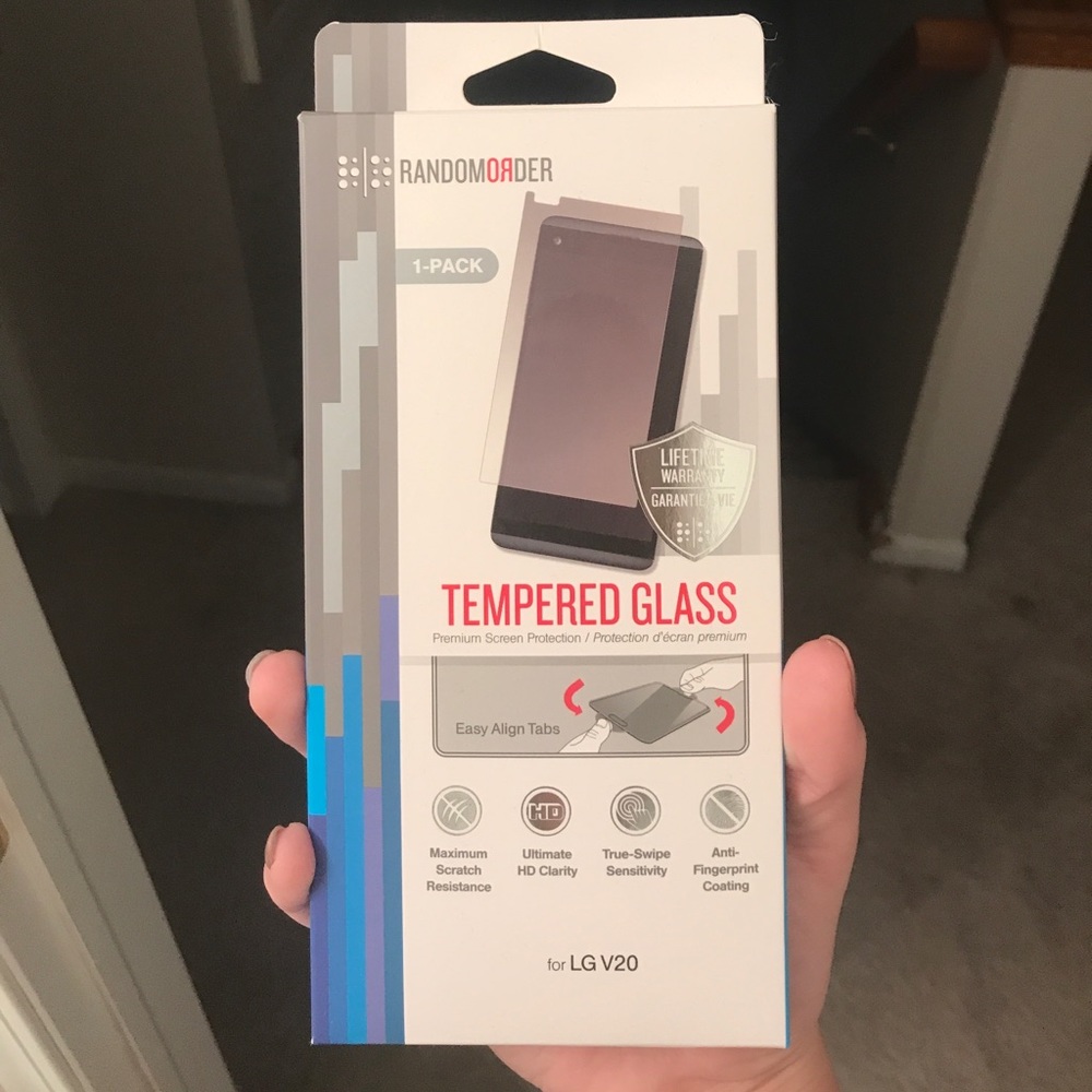 LG V20 tempered glass screen protector