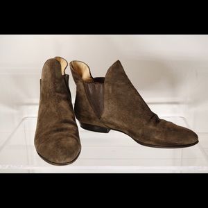 Salvatore Ferragamo Vintage Suede Booties