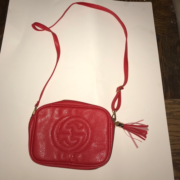 Vintage Handbags - Fire 🔥 Red Chic Crossbody