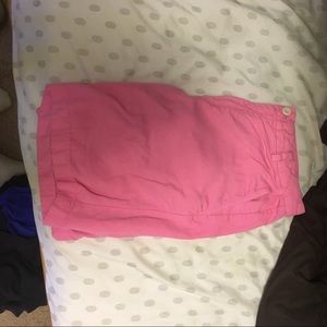 Pink Vineyard Vines Khaki Shorts