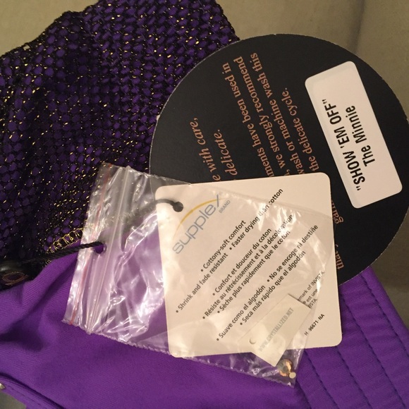 'The Minnie' Swarovski Crystal & Mesh Sports Bra - Picture 6 of 7