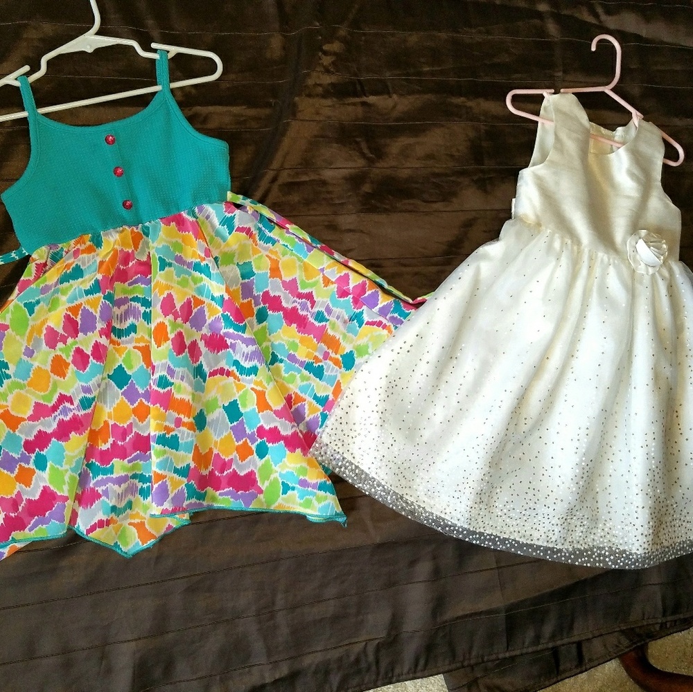 Girls 4T summer dresses lot