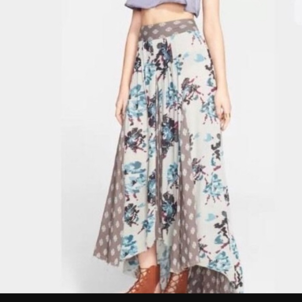 Free People high low skirt