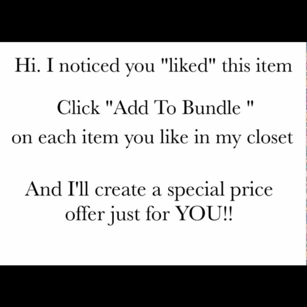 Add your likes into a bundle & get a special offer