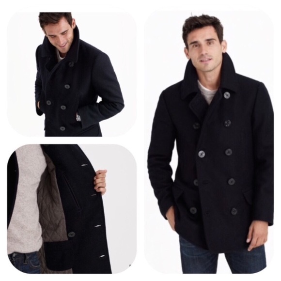 J. Crew Other - J.Crew Men’s Dock Wool Pea Coat Small/Extra Large
