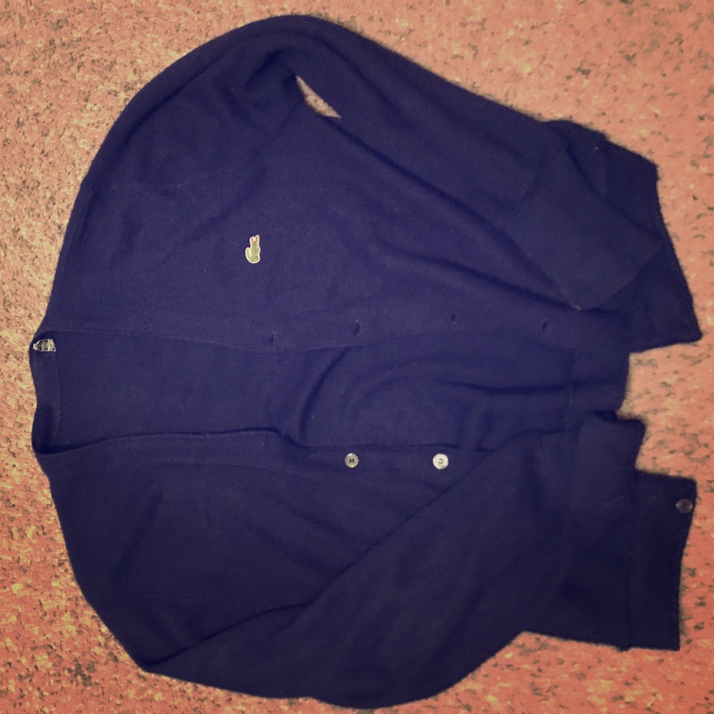 Lacoste vintage cardigan