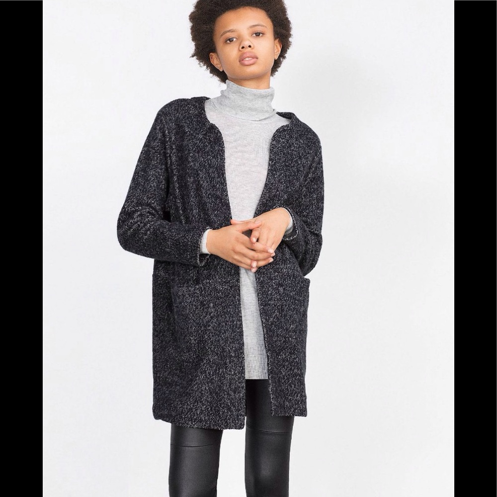 Zara Plush Coat, NWT