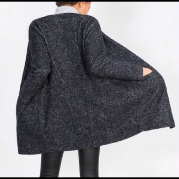 Zara Plush Coat, NWT - Picture 3 of 4