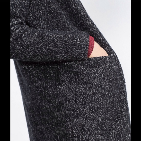 Zara Plush Coat, NWT - Picture 4 of 4