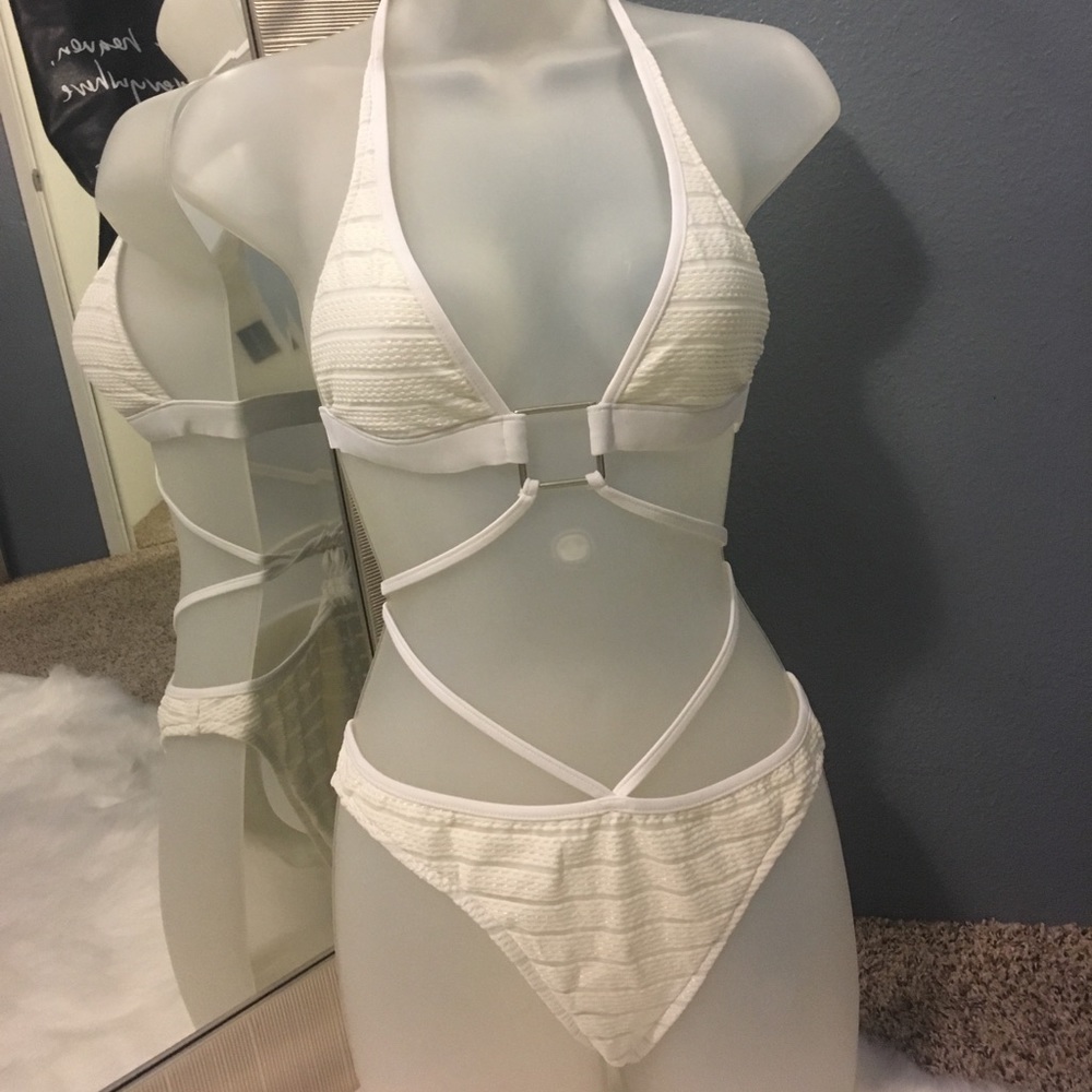 White Bathing Suite