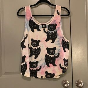 Lazy Oaf Bear Tank