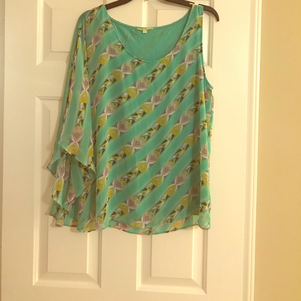 Gianni Bini One Sleeve Shirt