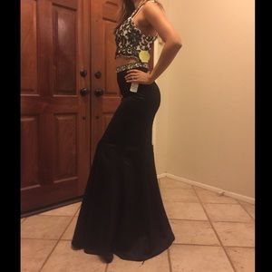 Gorgeous 2 piece prom dress