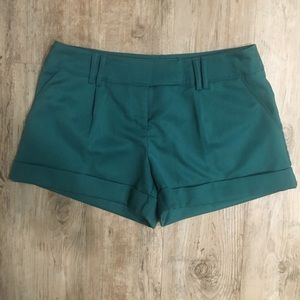 Teal shorts Teal shorts