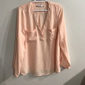 Long sleeve blouse