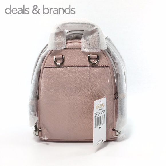 NWT MICHAEL KORS Leather Abbey XS Studded Backpack - Picture 3 of 7