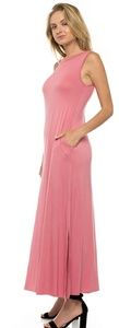Tank Maxi Dress with Pockets