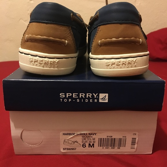 SOLD Navy Sperrys- Harbor Stroll - Picture 3 of 3