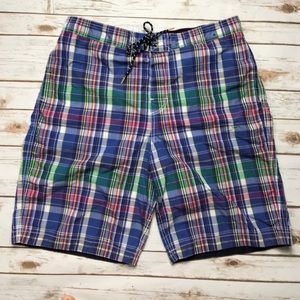 Tommy Hilfiger Men's plaid Swimming Short 36