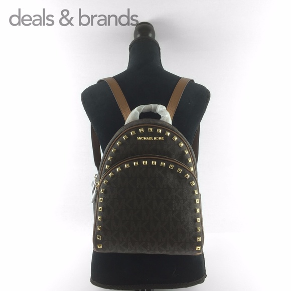 NWT MICHAEL KORS Abbey Medium Studded Backpack main image 5