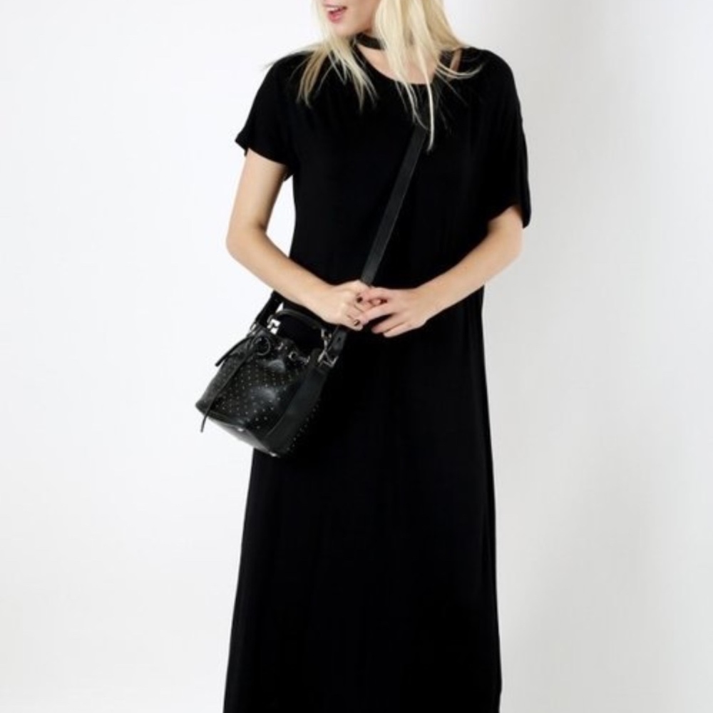 BLACK CASUAL DRESS