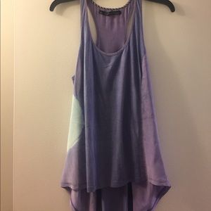 Patterson J. Kincaid Tie Dye Linen/Silk Tank XS