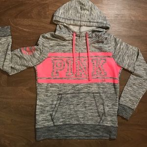 Victoria Secret PINK Zip Up Hoodie Sweatshirt