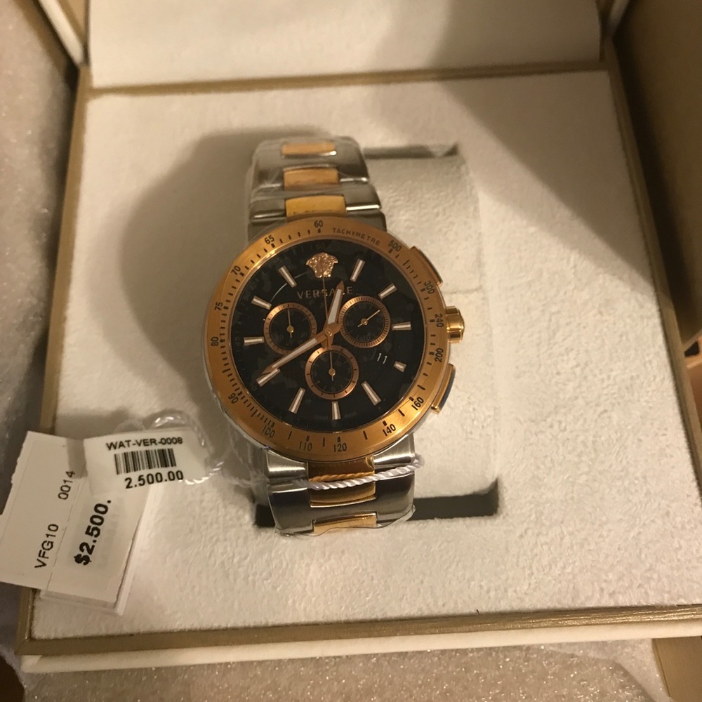 Versace Men's SPORT Stainless Steel Watch