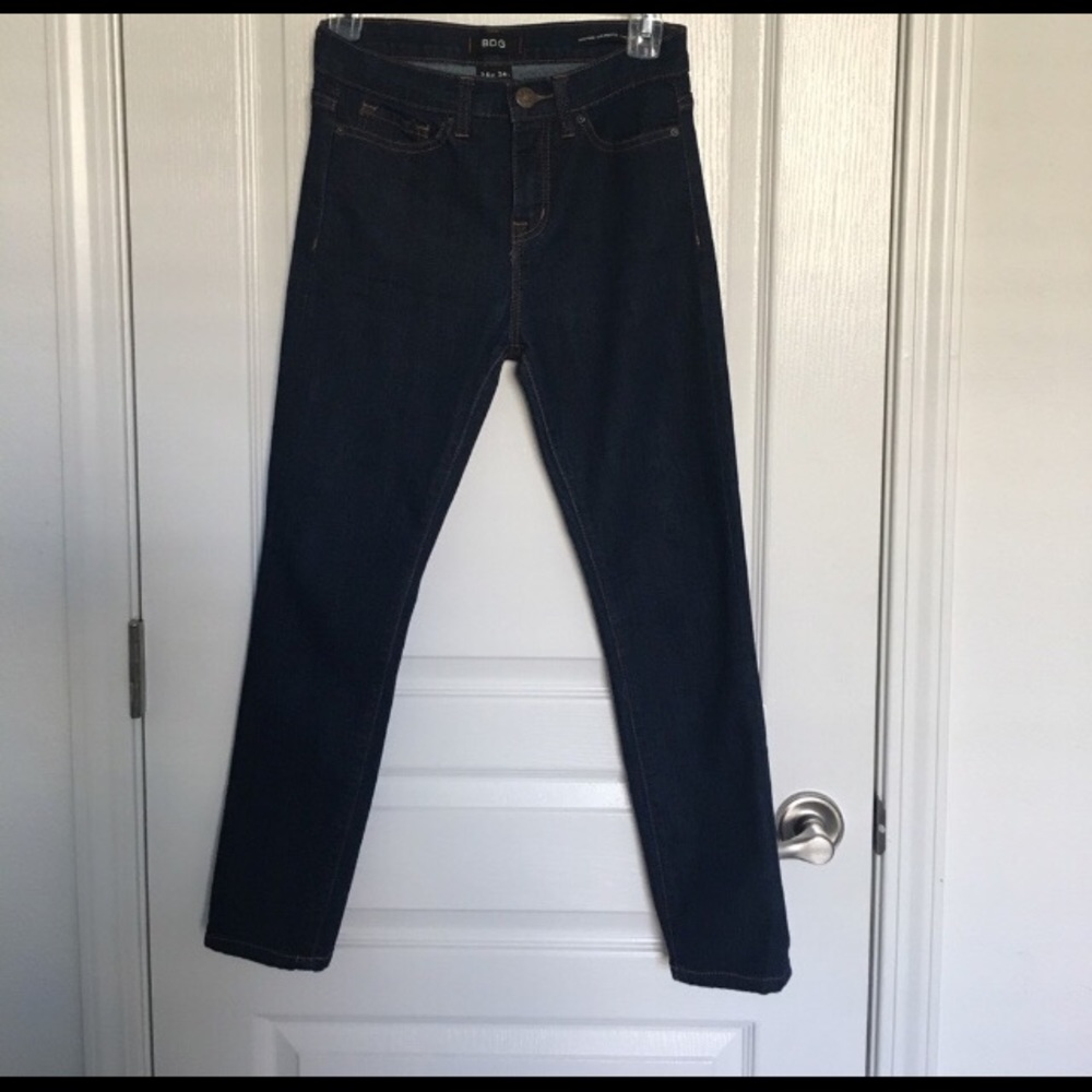 BDG high rise jeans sz 26; ankle length