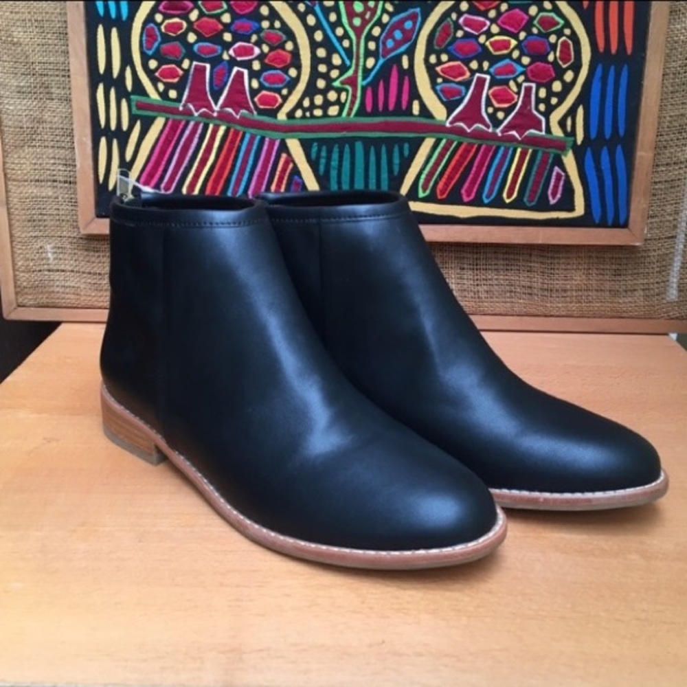 Black Booties Sz. 8
