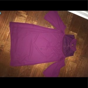 Dress cut shoulder lace