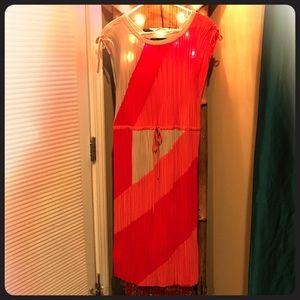 BCBGMAXAZRIA
Women's Red Hailey Pleated Dress